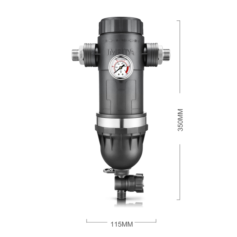 Usuwanie osadów 6T Flow Mesh Backwash System wstępnego filtrowania wody w całym domu Imrita